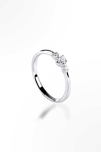 H&E《輕盈》Lite Dimond Ring 鑽石戒指 0.06克拉